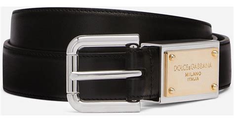 dolce gabbana gürtel herren schwarz